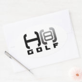 Autocollants de golf détesté (Enveloppe)