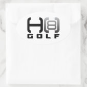 Autocollants de golf détesté (Sac)