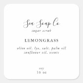 Autocollants de gommage au sucre (Devant)