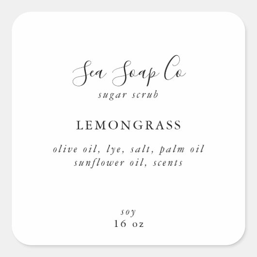 Autocollants de gommage au sucre (Devant)