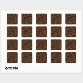 Autocollants de grains de café (Feuille)