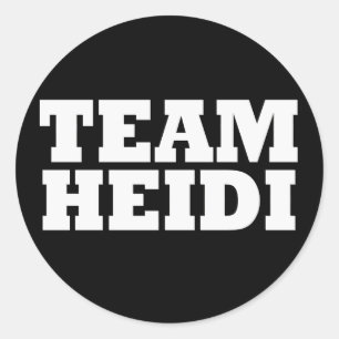 Autocollants de Heidi d'équipe