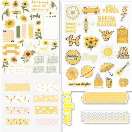 autocollants de journal (Devant)