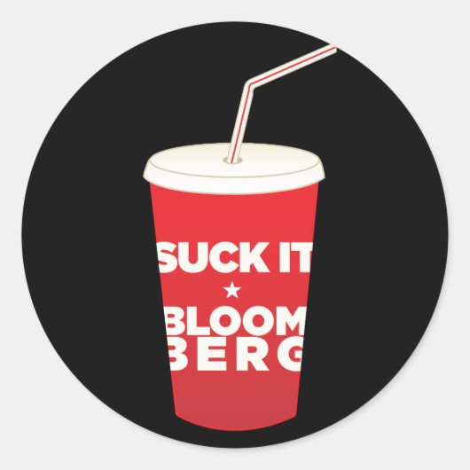 Autocollants de la contestation Bloomberg Soda Ban (Devant)