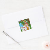 Autocollants de la déesse Mahagauri (Enveloppe)