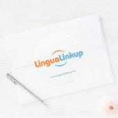 Autocollants de la ronde Lingua Linkup (Enveloppe)