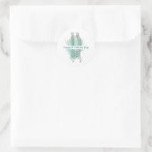 Autocollants de la Saint-Patrick pour colonne vert (Sac)