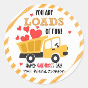 Autocollants de la Saint-Valentin Chargements de C