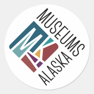 Autocollants de l'Alaska de musées