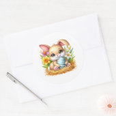 Autocollants de lapin de Pâques (Enveloppe)