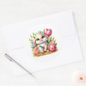 Autocollants de lapin de Pâques (Enveloppe)