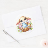 Autocollants de lapin de Pâques (Enveloppe)