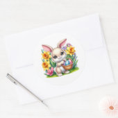 Autocollants de lapin de Pâques (Enveloppe)