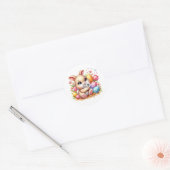 Autocollants de lapin de Pâques (Enveloppe)