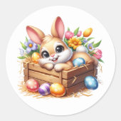 Autocollants de lapin de Pâques (Devant)