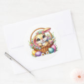 Autocollants de lapin de Pâques (Enveloppe)