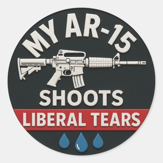AUTOCOLLANTS DE LARMES LIBÉRALES (Devant)