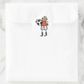 Autocollants de l'enfant de football (Sac)