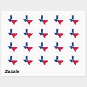 Autocollants de l'État du Texas  (Feuille)