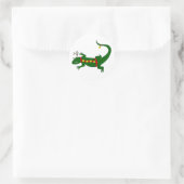 Autocollants de lézard de Noël (Sac)