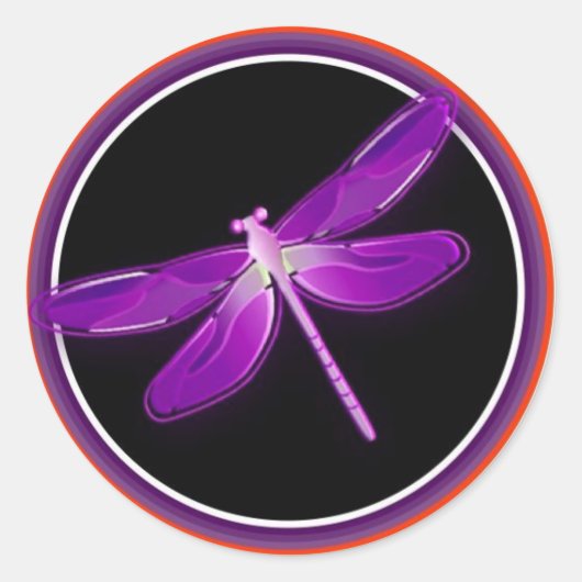 autocollants de libellules (Devant)