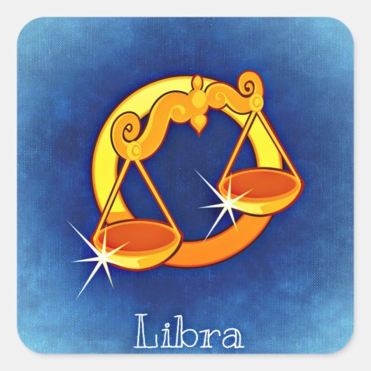 autocollants de libra zodiac (Devant)