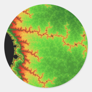 Autocollants de ligne de faille verte