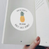 Autocollants de livre, Autocollants PINEAPPLE de l