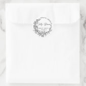 Autocollants de livre, estampille de livre de bibl (Sac)