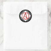Autocollants de logo athée (Sac)