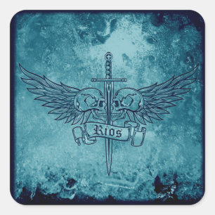 Autocollants de logo de Rios