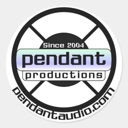 autocollants de logo pendentif (Devant)