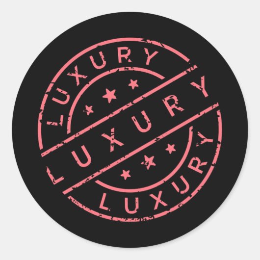 Autocollants de luxe pour étiquettes (Devant)