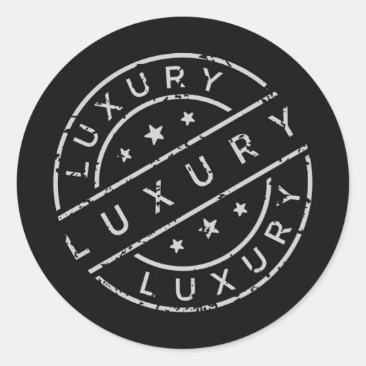 Autocollants de luxe pour étiquettes (Devant)