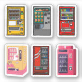 Autocollants de machine (Devant)