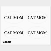 Autocollants de maman de chat (Feuille)