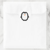 Autocollants de manchot de dessin animé cool. (Sac)