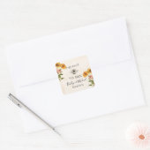 Autocollants de mariage à monogramme faits pour êt (Enveloppe)