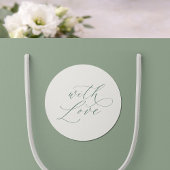 Autocollants de mariage avec amour