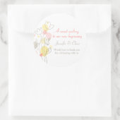 Autocollants de mariage de pétales de fleurs moder (Sac)