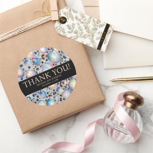 Autocollants de mariage exotiques et chics (Cadeaux)