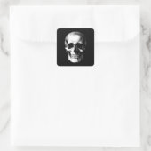Autocollants de mariage gothique Halloween crâne c (Sac)