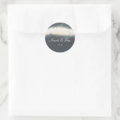 Autocollants de mariage Grey Sparkle Lights Blast (Sac)