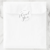 Autocollants de Mariage Minimalistes | (Sac)