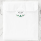 Autocollants de mariage personnalisés (Sac)