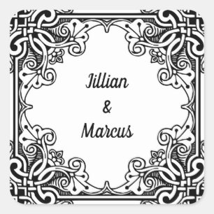 Autocollants de mariage personnalisés