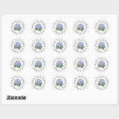 Autocollants de mariage personnalisés (Feuille)