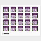 Autocollants de mariage personnalisés Hydrangea (Feuille)