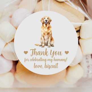 Autocollants de mariage personnalisés pour chien R