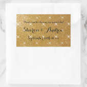 Autocollants de mariage scintillants de parties sc (Sac)